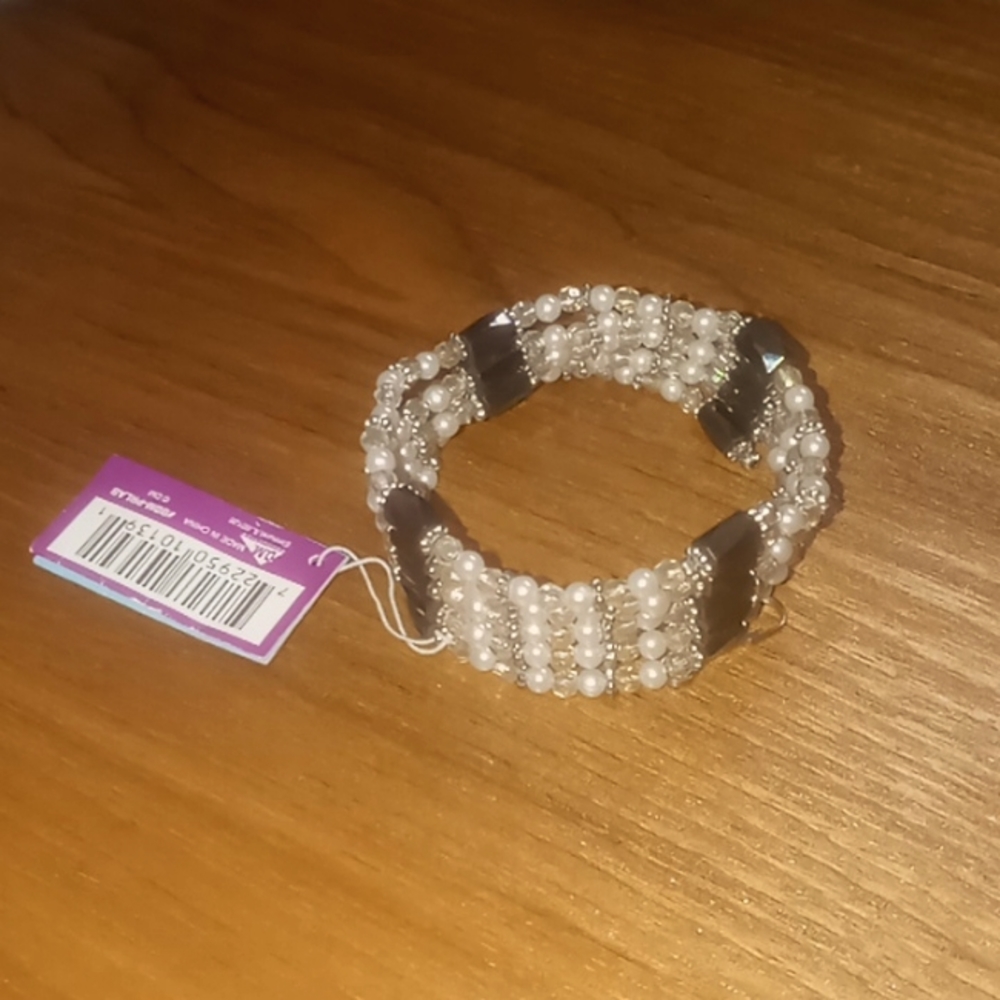 Magnetic Hematite Bead Wrap Bracelet /Necklace